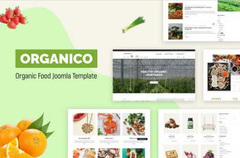 TZ Organico - Nutritionist Food Farm Joomla 4 Template